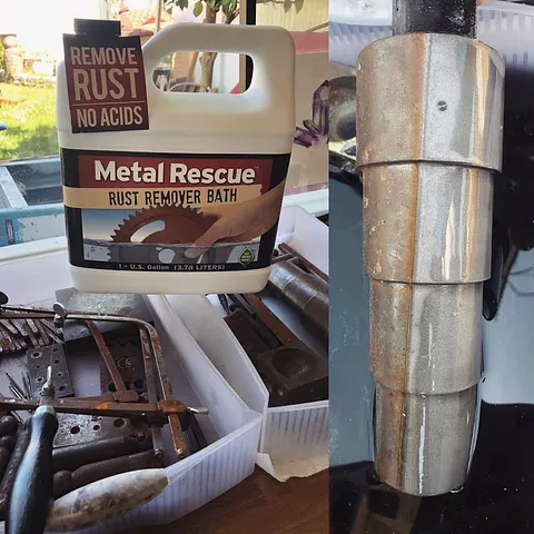 Here is a solution for removing rust from tools from @cbgems - “
How to remove RUST from your precious tools! Find the...