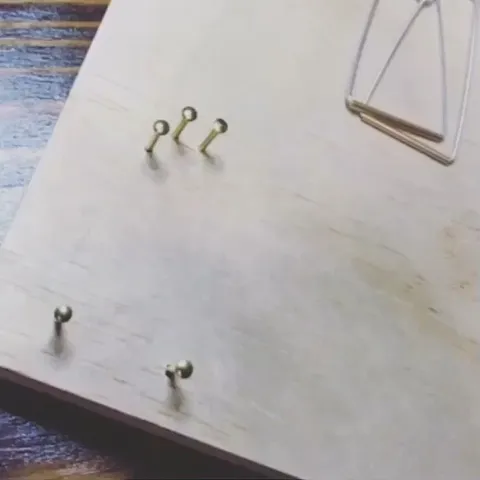 Here is a tip for when you want to create multiples of a shape from @blueberryjewelry02 - “I made a jig to help me shape...