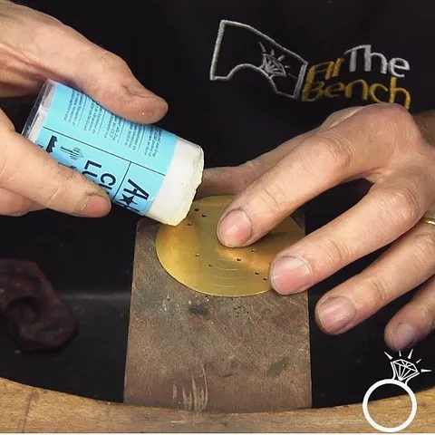 Here is a great sawing tip from @andrewberryuk - “
When piercing metal, rub some #BurrLife or #CutLube onto your metal...
