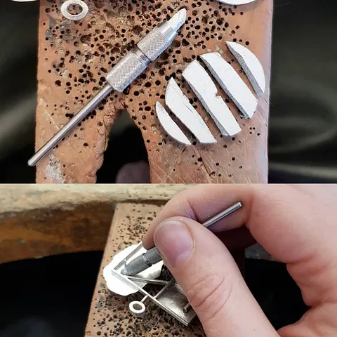Love this little polisher created by 
@night_shine_candy_jewelry - “I don't usually post bench tips but today I discovered...