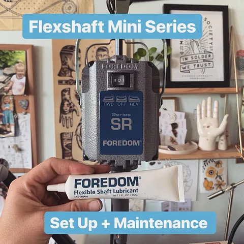 For this week’s #metalsmithsocietyminiseries post I wanted to talk about setting up and maintaining your Foredom SR. Here...