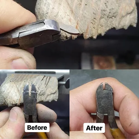 Here is a fantastic plier modification from @refraction_manufacturing - “These stumpy pliers are absolutely unreal for...
