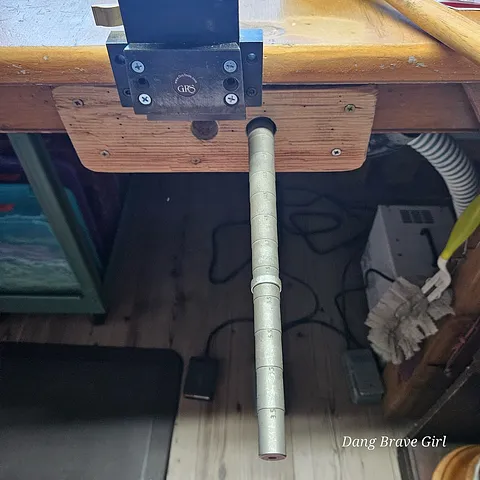 Here is a DIY mandrel holder from @dangbravegirl⁣
⁣
“ I got tired of trying to find secure ways to hold my mandrel while...