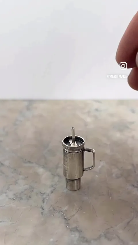 Check out this adorable miniature @stanley_brand cup created by @meritmade 😍 A great soldering tip for our community is...