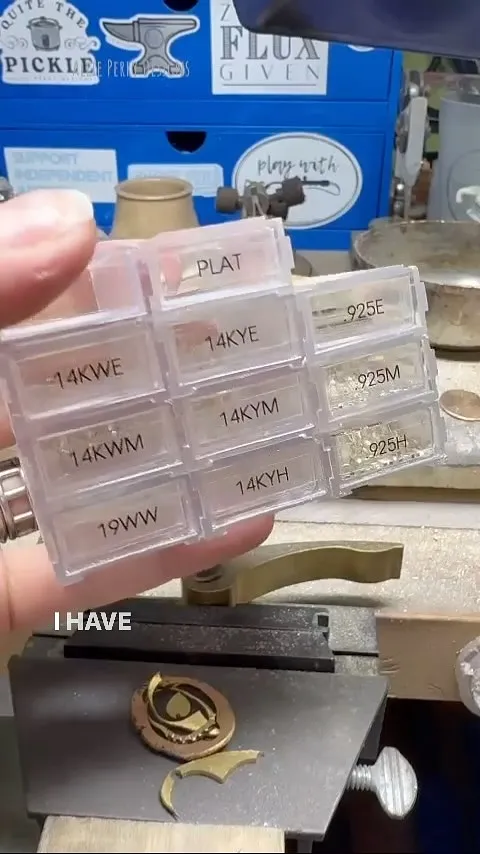 Here is an awesome organizing tip from @allieperrydesigns You can find these at @stullerinc if you search “stackable...