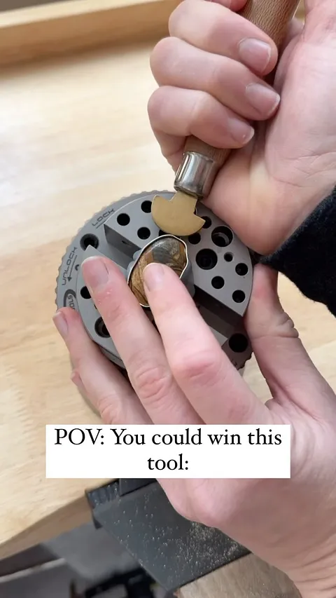 This month one of my @patreon members will win this @pepetools_usa Engraving Block AND a Superior Ring Bender ($790...