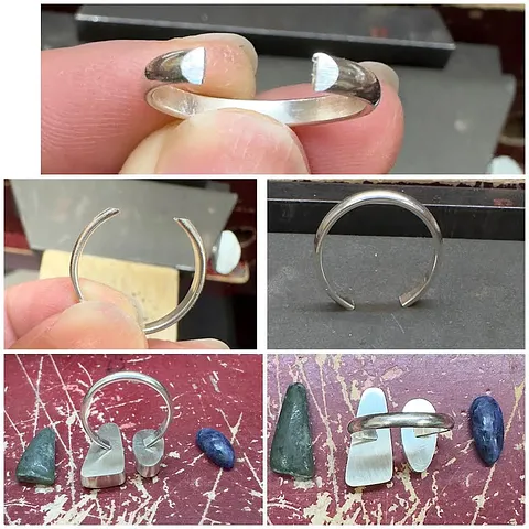 Swipe 👉 to see a tip for filing an open ring from @wendyjonewmetaldesigns - “Besides all the standard uses of a miter jig,...