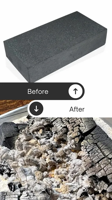Do you use soft charcoal blocks? @connectingwithmetal sent this image as a cautionary tale. - “This morning I went into my...