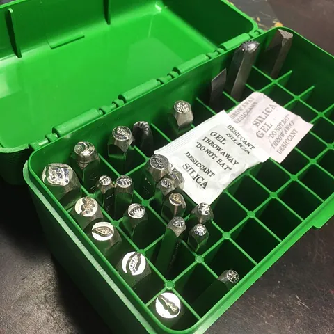 Here is a great storage solution for your stamps from @arobwraps - “Rifle ammo boxes are perfect for storing/organizing...