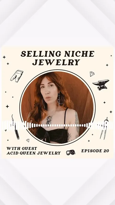 Had an awesome conversation about selling niche jewelry with Alex of @acidqueenjewelry you can simply comment including...