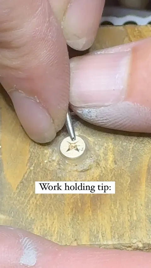 Here is a tip for holding pieces that *can* be submerged in acetone. A few of my @grstools instructors advised me to save...