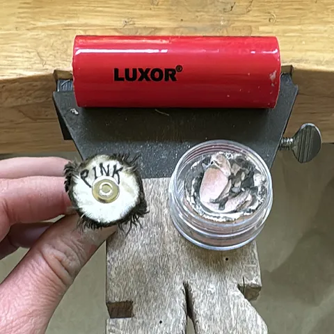 A little tip I shared during my @riogrande LIVE this afternoon. If you use your flex shaft to polish, cut a little section...