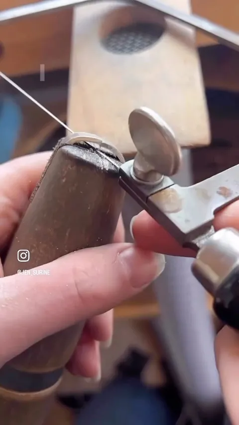 Here is a tip for getting a flush seam prior to soldering, it works on rings and thicker bezel settings as well from...