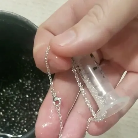 Here is a tip to keep your chain from getting tangled in the tumbler from @theloveleighlocket - “To keep necklaces from...