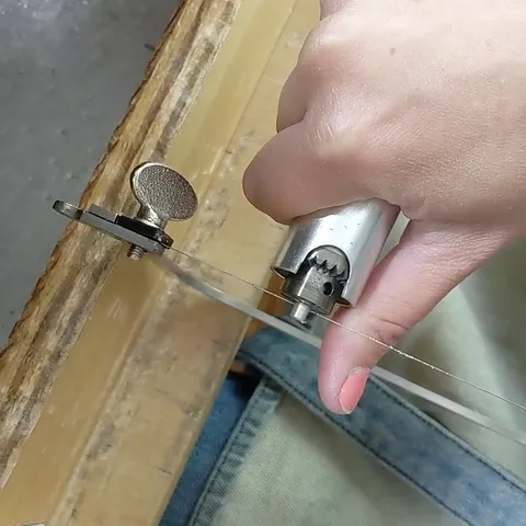 Here is a tip to cut small pieces of tubing from @rockypardo - “I load my saw frame with the blade upside down and insert...