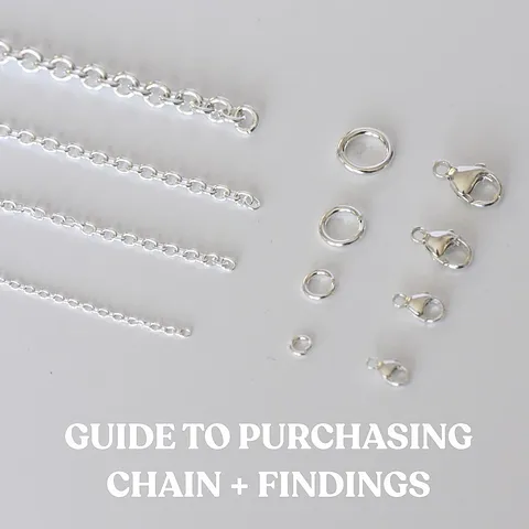 #sponsored Sometimes ordering chain, jump rings and clasps can be confusing when you can’t see them in person. I think...