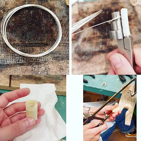 Here is a chain making tutorial from @richdrop.gr - “This is my "how to" on foxtail chain! 
1) Fire this silver to get...