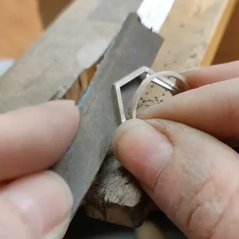 Here is a sanding tip from @8thfloor_studio - ““When I need to work on a piece of jewelry that has very narrow spaces in...