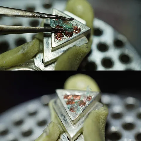 Here is a stonesetting tip from @bluelotusjewelry - “When working with non calibrated stones.. sometimes the seats of the...