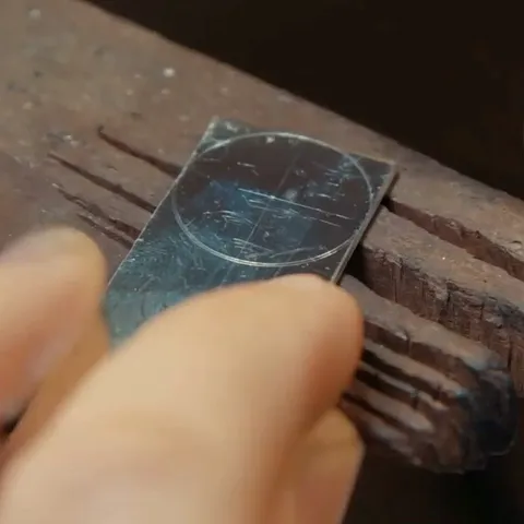 Here is a tip for marking your work from @thejewellershub - “Having trouble seeing your scribe lines? Coloring over the...