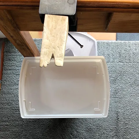 Here is a tip for collecting  precious metal dust from @kkmetalwerk4640 - “Putting a box lid on top of a wastebasket saves...