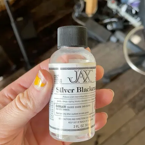 #affiliate For this week’s #tooltalktuesday I would love to discuss patina! Jax Silver Blackener is the one I often use...