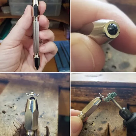 Here is a polishing tip from @theloveleighlocket -"Polishing tiny post earrings do a number on my fingers. I found using a...