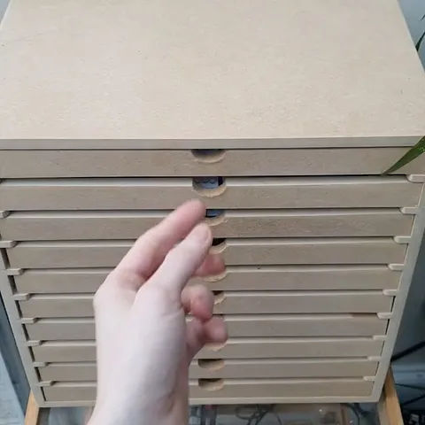 Here is a great storage solution from @justplaincharming - “I’ve got a good, inexpensive storage solutions for cabochons!...
