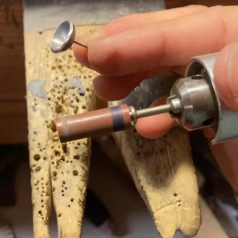 Here is a tip for polishing your earring posts from @fulcrumjewelry_emily - “1. &nbsp;you'll want to cut the end off the...