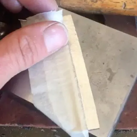 Here is a hammering tip from @lumenrosejewelry - “If I’m trying to hammer texture a part of a ring band (or anything) but...