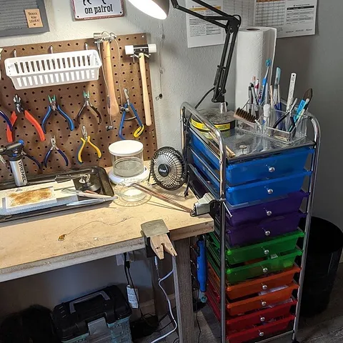 Here is a storage tip from @ind0ctrinated - “I came across this 10 Drawer Rolling Organizer in Sam's Club today for $25.98...