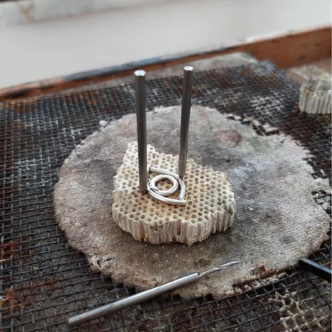 Here is a soldering tip from @sezentulgarerjewels - " I sometimes use drill bits as soldering helpers. Especially if I...