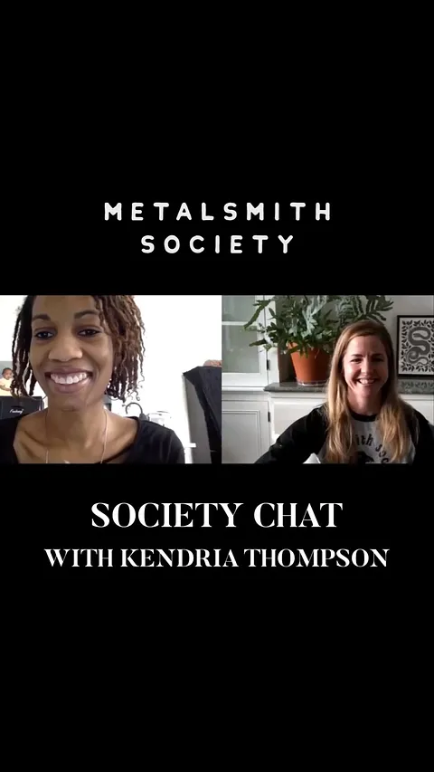 This is the first episode of SOCIETY CHAT! In this new series I am asking inspiring people from our jewelry making...