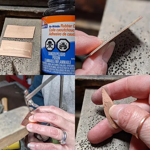 Here is a tip for sawing multiples from @daniellerobichaudjewelry - “I have a tip that I use when cutting...