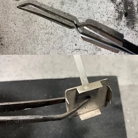 Here is a tweezer modification from @simplee_silver - “I have a pair of tweezers that I have modified to hold a band in...