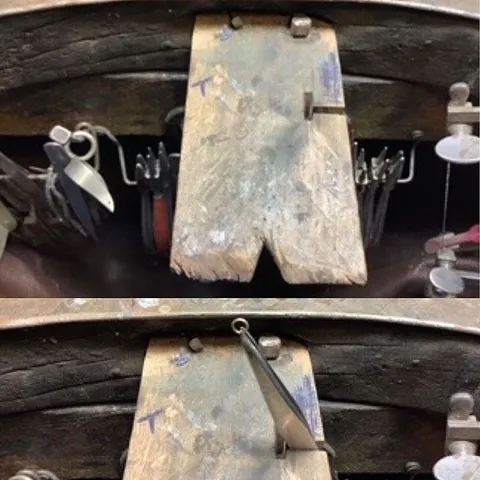 Here is a bench pin modification shared by Cees, a Master Goldsmith with 45 year’s experience located in London, England....