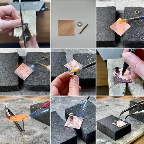 Here is a #diy ear wire jig from @lucywalkerjewellery - “Step by step - how to make an ear wire jig. Here I used 18 gauge...