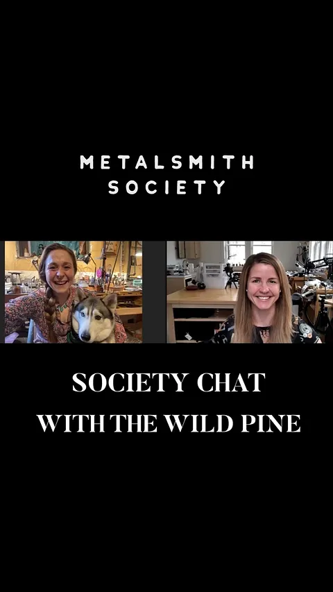 #societychat Today is Episode 5 of SOCIETY CHAT. In this new series I am asking inspiring people from our jewelry making...
