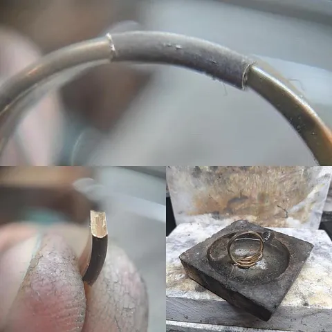Here is a ring enlarging tip from @artyrtyrkerson - “Quick tip for ring sizing: after cutting through the shank and...