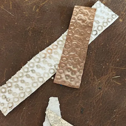 Here is a rolling mill tip from @hangingmossstudio - “I ordered a scrap bag of lace on Etsy ($18 incl shipping). I glued...