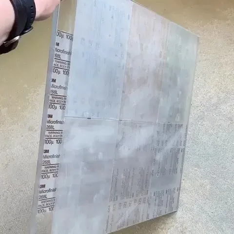 Here is a sanding tip from @danacfear - “I have to sand a lot of flat surfaces so I use a 18x18” plexiglass board with...