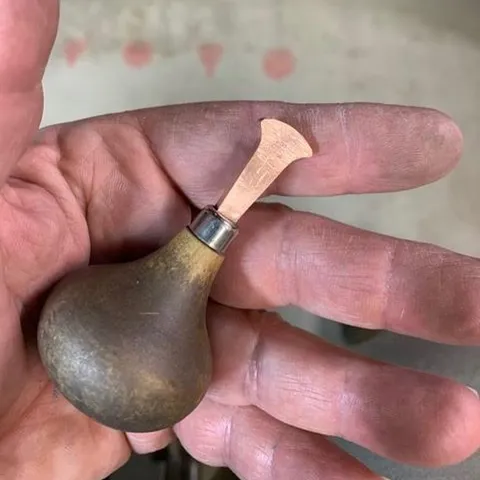 Here is a #diy copper bezel pusher from @mikeca1216 -...