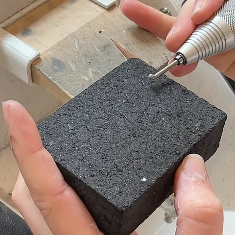 Here is a tip for modifying a compressed charcoal block for soldering. Last week I needed to solder an earring post onto a...