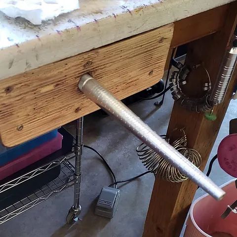 Here is a #diy ring mandrel holder from @dangbravegirl - “When I need something I will usually try and figure out a way to...