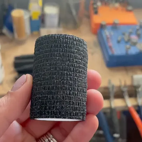 Here is a tip to make your tools more ergonomic to hold from @buenaonda.handmade - “Sports wrap! I started using this on...