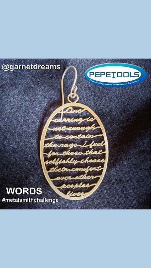 Thank you to our friends&nbsp;@pepetools_usa&nbsp;for sponsoring this month’s&nbsp;#metalsmithchallenge&nbsp;☺️ the theme...