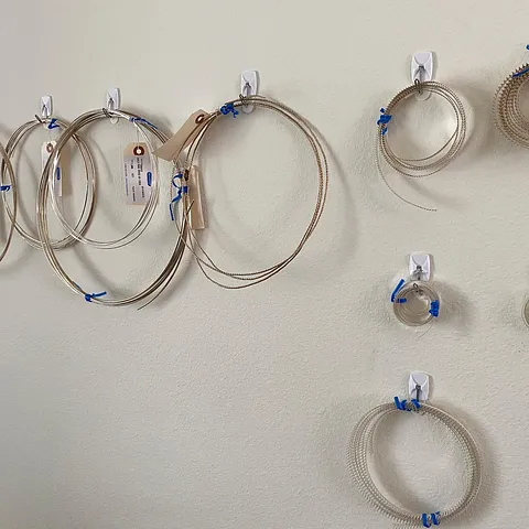Here is a storage tip from @littlesilverboutique - “Just a cheap and fast way to organize wire  i did it recently in my...