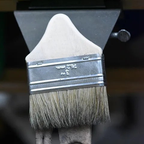 This is a #diy bench brush that I posted in my reels today at @corkieboltonjewelry if you want to see some video....