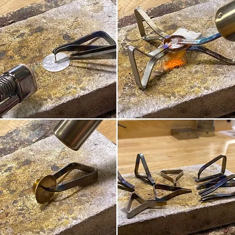 Here is a soldering tip from @at_the_bench_uk - “Titanium soldering clamps. You solder? You really to need them. Hundreds...