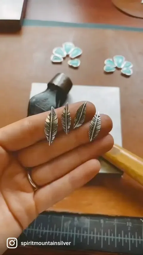Here is a tutorial on making silver leaves from @spiritmountainsilver - “These leaves are made using 24 gauge sterling...